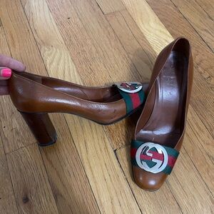 Vintage Gucci high heel shoes